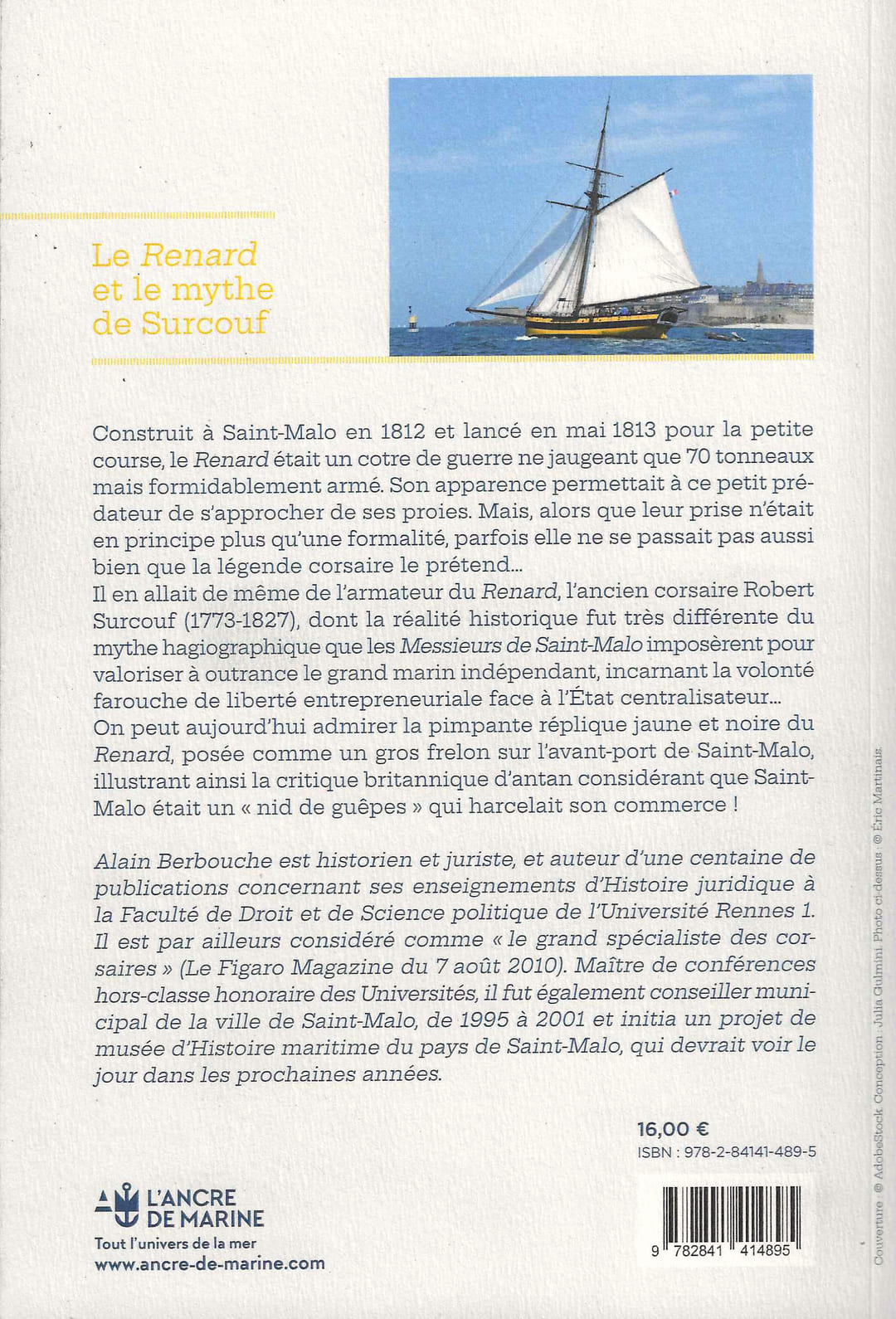 Livre verso "Le Renard"